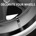 thumbnail image 4 of Quarkace Tapones Para Válvulas De Neumáticos, Tapones Para Válvulas Con Diamantes De Imitación Brillantes, Paquete De 4 Para Coches, Todoterrenos, Camiones, Motocicletas, Bicicletas, Revestimiento Ant, 4 of 5