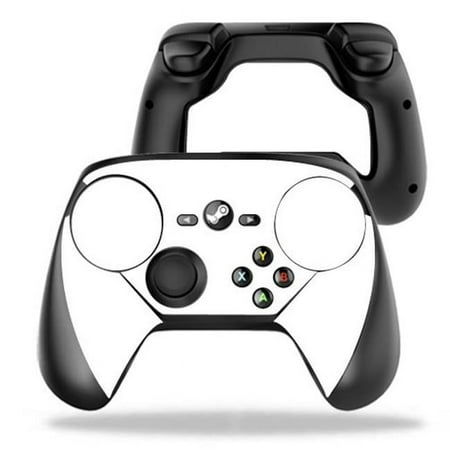 MightySkins VASTEAMCO-Glossy White Skin for Valve Steam Controller case Wrap Cover Sticker - Solid White