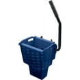 thumbnail image 6 of Carlisle 8690414 Blue 35 Quart Mop Bucket with Side Press Wringer, 6 of 8