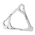 thumbnail image 1 of Outdoor Stainless Steel Buckle Multifunctional Portable Triangular Hook Super Load-bearing Buckle Outdoor Camping Multi-purpose Tool Deals Of The Day Clearance, 1 of 9
