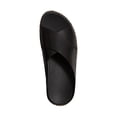 thumbnail image 4 of Fitflop Women's Lulu Lux Graphic-Weave Leather Cross-Strap Slide Sandals, 4 of 7