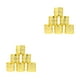 thumbnail image 4 of Advancent 50Pcs Napkin Holders Single Use Gold Hotel Birthdays Wedding Decor Exquisite Dinner Paper Table Buckles Restaurant Home 2piezas, 4 of 6