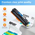 thumbnail image 4 of Paquete de 4 cartuchos de tóner DEEIYUER 206A Color Laser Jet Pro, 4 of 8