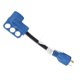 thumbnail image 5 of Cable de conversión de adaptador de corriente para RV, 30A a 30A, 125V, 10awg, 3 cables para cargar vehículos, color azul, 5 of 8