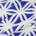 thumbnail image 2 of Fluffy Snowflake Blanket, Winter Use, Purple Stars, 50 * 60, Dark Blue + White, 2 of 3