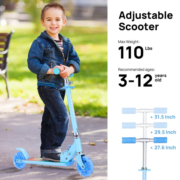 Kidsページ Amazon.co.jp: MOFGOE 3歳以上のライダー向けキッズスクーター