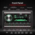 thumbnail image 2 of Receptor estéreo marino Pyle PLR2DN Bluetooth 300W 12V, 2 of 8
