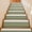 Green, variant on Olive Green Gradient Stair Treads Non Slip for Steps Abstract Rustic Sage Green Minimalist 10 Pcs Reusable Adhesive Stair Runner Mats for Dogs Elders Carpet Treads Rugs for Staircase 8x30 In