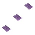 thumbnail image 3 of Youkk Polyester Chenille Bath Mat - Strong Water Absorption Exquisite Crafted Soft Texture No Shedding Light Purple 40cm*60cm 3Set, 3 of 6