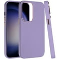 thumbnail image 2 of For Samsung Galaxy s24 Plus Classy Slick Chromed Around Hybrid Case Cover - Dark Purple, 2 of 3