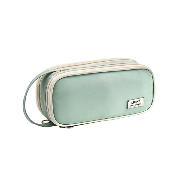 Estuche impermeable Eigraketly para lápices gran capacidad Material de laboratorio verde