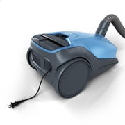 Kenmore 200 Series 14 Inch Adjustable Bagged Canister Vacuum Cleaner, Blue