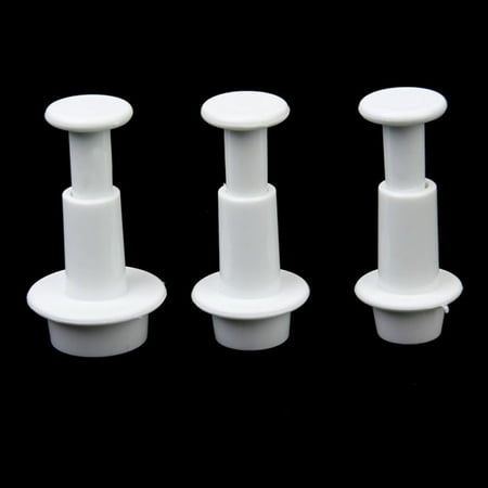 

3Pcs Round Cookie Plunger Cutter DIY Fondant Decorating Tools