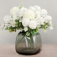 thumbnail image 2 of Cheers Artificial Flower Decorative Faux Silk Flower Non-fading 5 Forks Flower Combinations for Wedding, 2 of 7