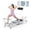 Blue with Pliates box set, variant on Paeta 86.6” Foldable Pilates Reformer,Pilates Machine Suitable For Height Over 5'7 '',Pilates Exercise Equipment with Jump Board for Home Gym,110lbs resistance 5 Springs
