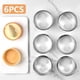 thumbnail image 5 of Stainless Steel Crumpet Rings (6 pcs, 8 cm), 5 of 5