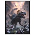 thumbnail image 1 of Fundas para cartas Realm Guard Black Lotus Dinosaur 66 x 92 mm, 1 of 3