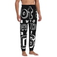 thumbnail image 4 of Kdxio Not All Who Wander Are Lost 2 Pattern Joggers,Sweatpants for Men with Pockets-3X-Large, 4 of 5