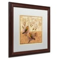 thumbnail image 2 of Trademark Fine Art 'Two Orange Birds' Matted Framed Art by Rachel Paxton, 2 of 4