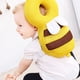 thumbnail image 3 of Protector de cabeza para bebé, ajustable, transpirable, linda forma de abeja, cojín de protección para la cabeza para niños pequeños con correa para el pecho, tela transpirable amarilla, tamaño libre, 3 of 5