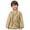 Khaki, variant on Boys Medieval Costume Shirt Vintage Stand Collar Lace up Front Puff Long Sleeve Blouse Breathable Linen Cosplay Top 3-14y