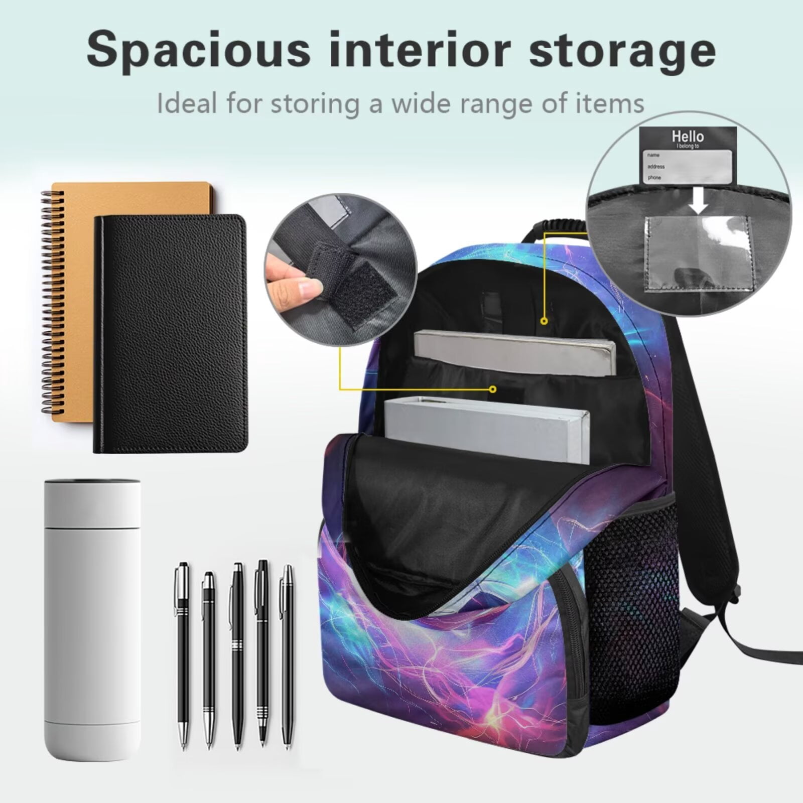 XYZCANDO Soccer School Backpack Set 5Pcs with Portable Lunch Bag Multifunctional Pencil Case 2 Piece Bookmark for Elementary Middle School