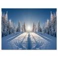 thumbnail image 2 of Majestic White Winter Landscape - Landscape Print Wall Artwork, 2 of 3