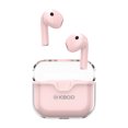 thumbnail image 1 of Audífonos Inalámbricos TWS KBOD C18 Bluetooth 5.3 Tipo C Rosa, 1 of 2