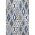 thumbnail image 2 of Addison Rugs Mayfield Premium Machine Washable Transitional Diamond Denim Rectangle Rug, 9' x 12', 2 of 6