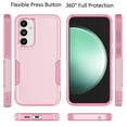 thumbnail image 4 of Galaxy S24 FE 5G Case, 2 in 1 Phone Case for Samsung Galaxy S24 FE 5G 6.7 inch ,Takfox Shockproof Protection Heavy Duty Armor Hard Plastic & Rubber Rugged Bumper Cover,Rose Gold, 4 of 13