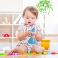 thumbnail image 3 of ifundom 1Set Small Horn Children Accessory Round Design Safe Mini Trumpet For Infants Holiday, 3 of 8