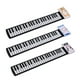 thumbnail image 3 of Piano electrónico portátil plegable K5 con diseño de tigre - 49 teclas de silicona, 8 tonos y 6 canciones demo, batería recargable de 360mAh, efectos de eco y vibrato, salida de audio para, 3 of 6