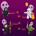 thumbnail image 2 of Halloween Minifigure Building Blocks Kit for Kids ，Ghost Action Figures Toys for Boys，Gifts for Boys 5-12 Years, 2 of 5