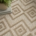thumbnail image 3 of Nourison Versatile Indoor/Outdoor Natural Beige 6' x 9' Area Rug, (6x9), 3 of 10