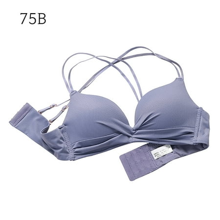 

Seamless Bra Wireless Thicken Sexy Push Breathable Lingerie Underwear Elastic Up