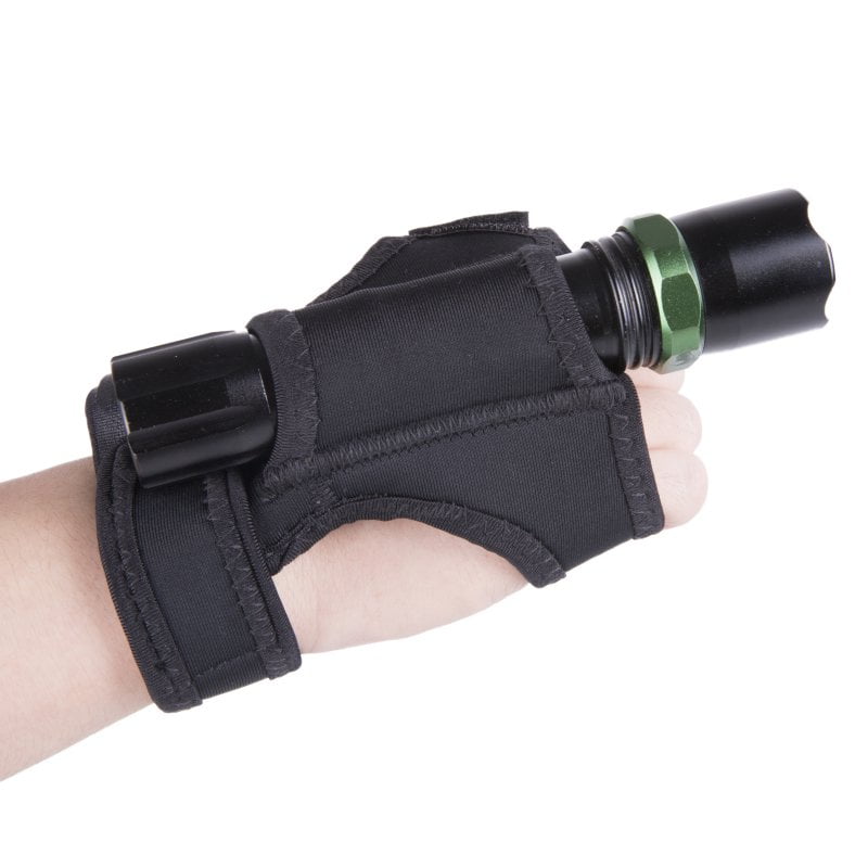 #N/A Hand Free LED Flashlight Light Holder Glove Diving Dive Underwater Torch Holster #N/A Hand Free LED Flashlight Light Holder Glove Diving Dive Underwater Torch Holster