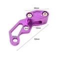 thumbnail image 4 of BUYISI Motorcycle Brake Pipe Clamp Oil Pipe Brake Line Clamp Protector Aluminum Alloy Purple, 4 of 9