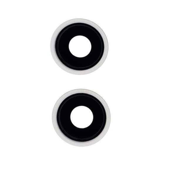 Replacement Camera Lens With Bracket For Apple iPhone 13 (A2631) / 13 Mini (A2626) - Starlight (2 Pieces)