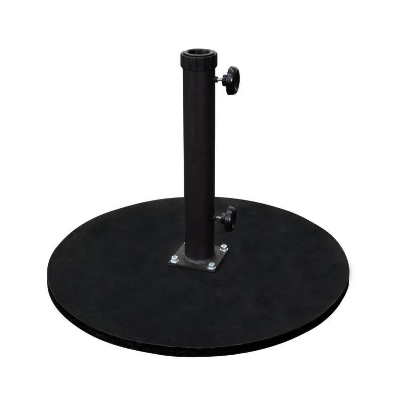 California Umbrella 95LBS Umbrella Base with Cast Iron Black