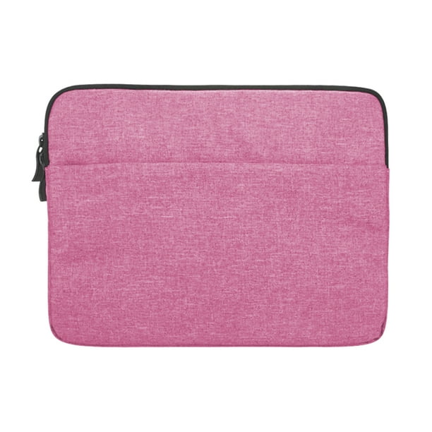Funda para portátil de 15,6 pulgadas Funda de transporte portátil Bolsa protectora a prueba de golpes (Rosy)