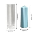 thumbnail image 3 of Coarse Rack Tip Scented Candle Making Molds Coarse Rack Mold Geometric Shape Plastic Candle Making Molds for Making Paraffin Wax and Carnauba Wax, 3 of 8