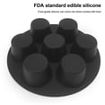 thumbnail image 3 of Advancent Freidora de aire, molde para taza de pastel, antiadherente, resistente al calor, 7 cavidades, molde para hornear muffins, reutilizable, lavable, Type6 NO6 Advancent HA063565-01, 3 of 6