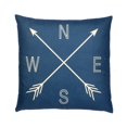 thumbnail image 1 of Boussole Points - N E S W avec Coussin en Plumes, 1 of 1