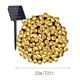 thumbnail image 3 of ¡Gran oferta! Guirnalda de luces solares navideñas para exteriores, impermeables y decorativas. 200 LED, 22 metros, 8 modos, luces solares blancas para patio, árbol, jardín, decoración navideña., 3 of 3