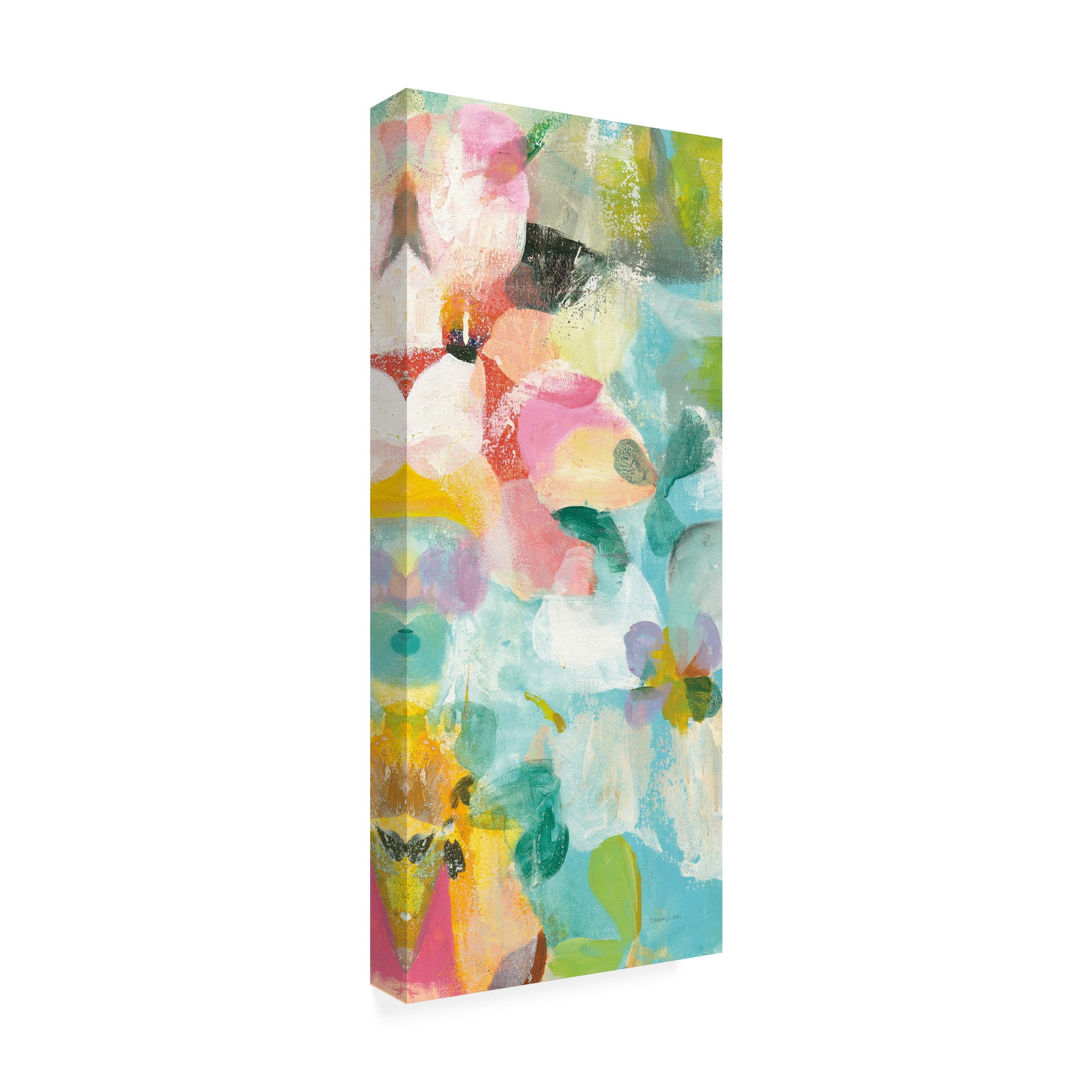 Trademark Fine Art 'Happy Garden III Crop' Canvas Art by Danhui Nai