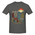 thumbnail image 5 of Made In 1956 65th Birthday Quarantine Gift 65 Years Old Cotton T-Shirt Deep Heather Large, 5 of 5