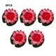 thumbnail image 4 of Flores de loto artificiales Bearachild 5 uds rojo melocotón, 4 of 6