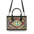 thumbnail image 2 of Proverbs 31 Stained Glass Luxury Leather Holy Grail Handbag, 2 of 32