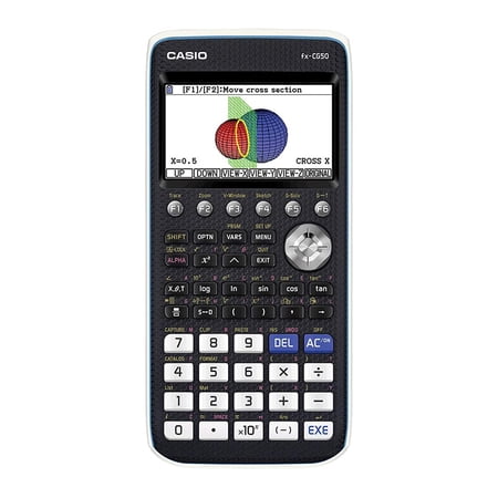 Fx-cg50 Prizm Color Graphing Calculator, 21-digit Lcd, Black
