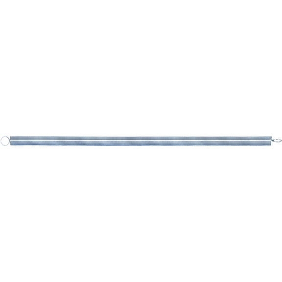 Handyman Extension Spring 9/16 in. x 16-1/2 in. x 0.054 in., Steel, Single Loop, Closed